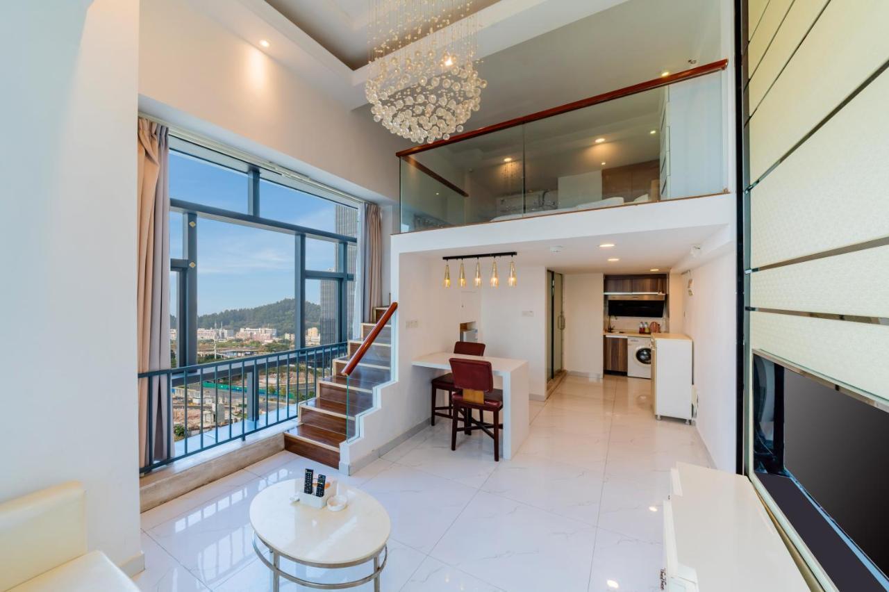 April Fair Duplex Apartment Guangzhou South Railway Station Ao Yuan Yue Shi Dai Branch Extérieur photo