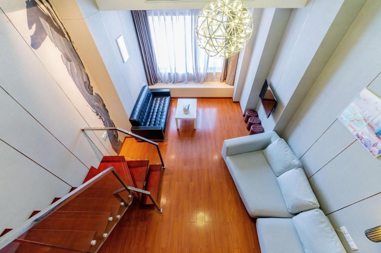 April Fair Duplex Apartment Guangzhou South Railway Station Ao Yuan Yue Shi Dai Branch Extérieur photo