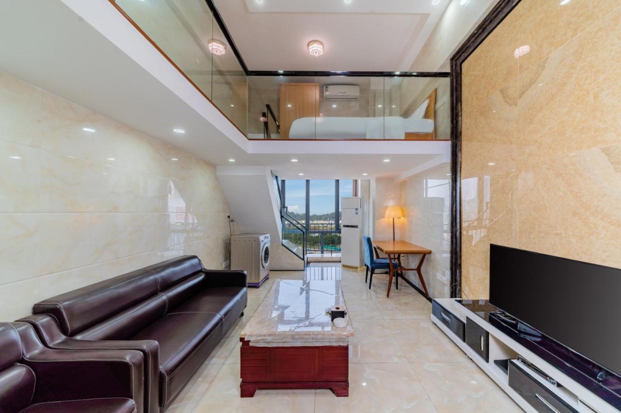 April Fair Duplex Apartment Guangzhou South Railway Station Ao Yuan Yue Shi Dai Branch Extérieur photo