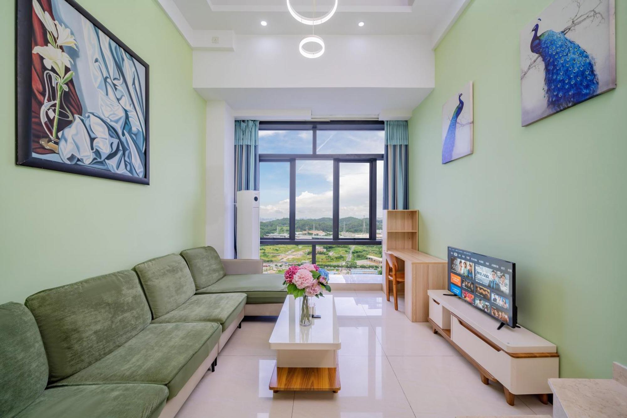 April Fair Duplex Apartment Guangzhou South Railway Station Ao Yuan Yue Shi Dai Branch Extérieur photo